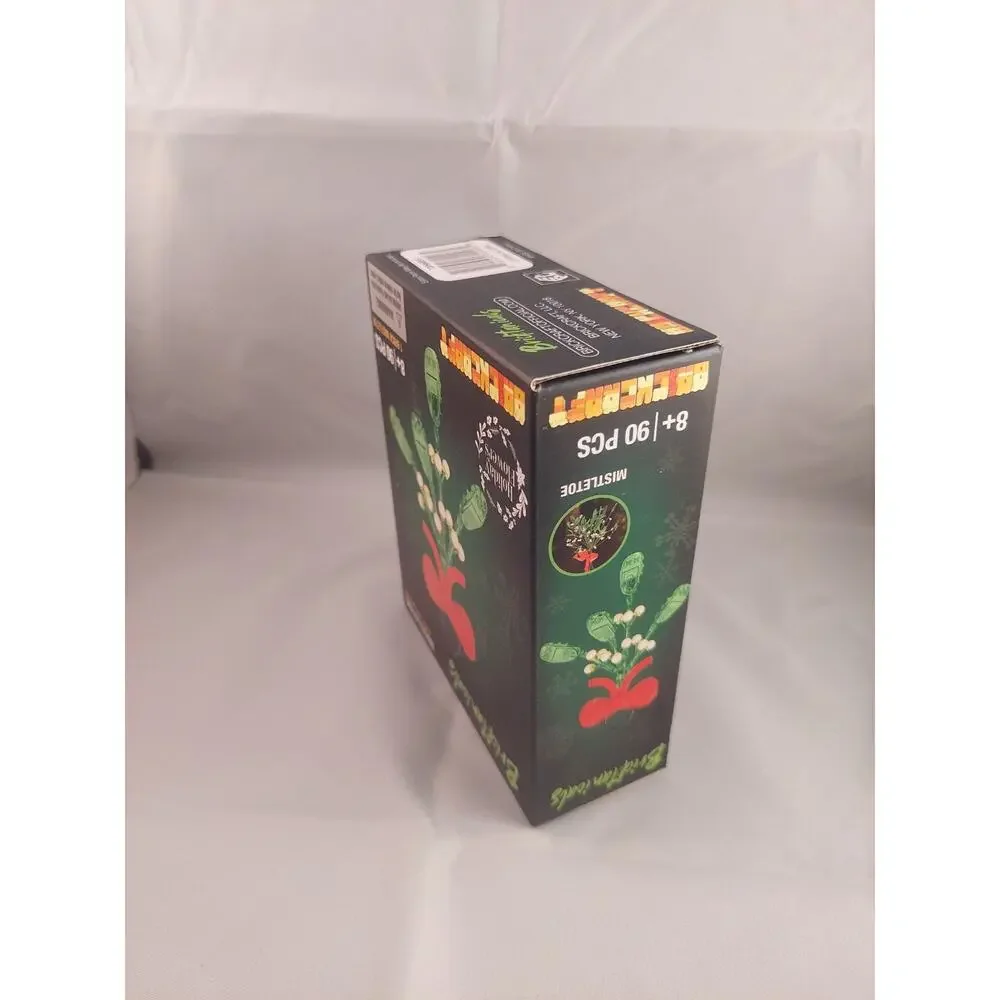 Bricktanicals Mistletoe Holiday Flowers Brick Building Set 90 Pcs Brickcraft New